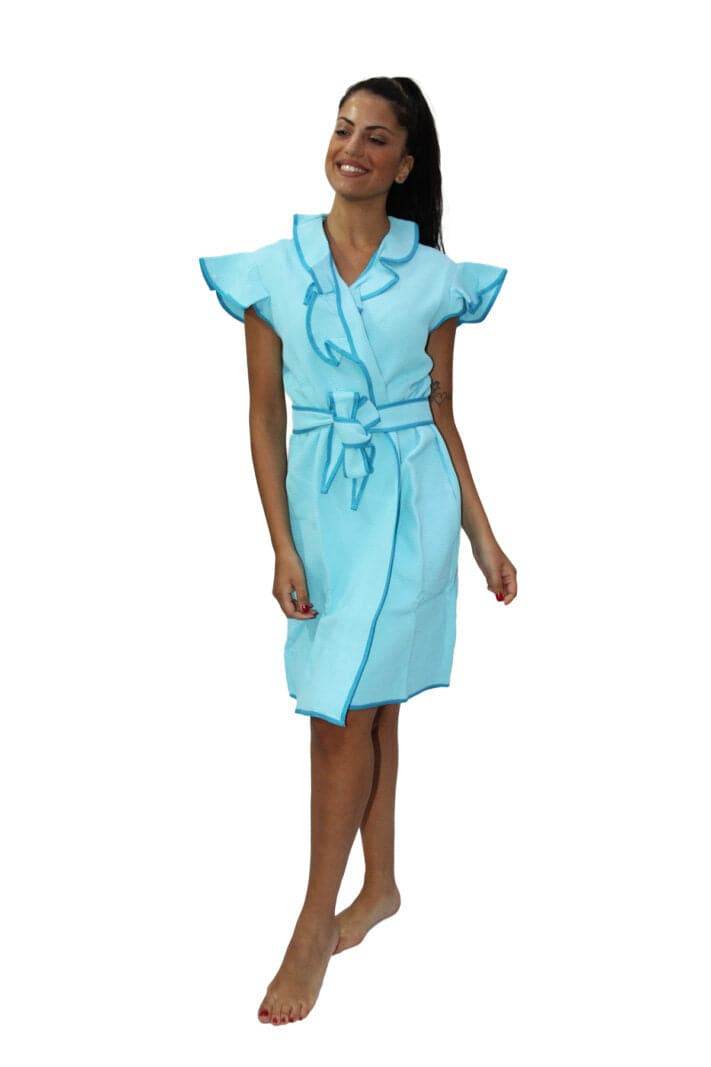 Accappatoio senza cappuccio Bagno UNITO N D APE ACCAPPATOIO Luna di Giorno - evabiancheria